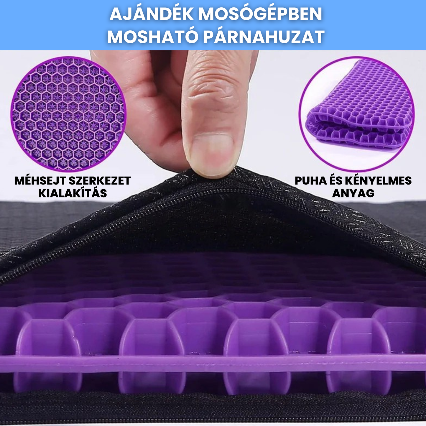 Ergonomikus Gél Ülőpárna