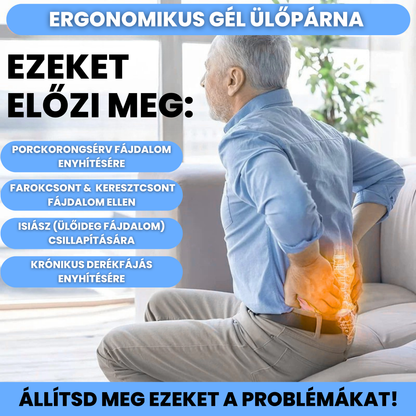 Ergonomikus Gél Ülőpárna