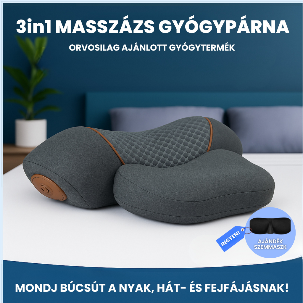 3in1 Masszázs Gyógypárna