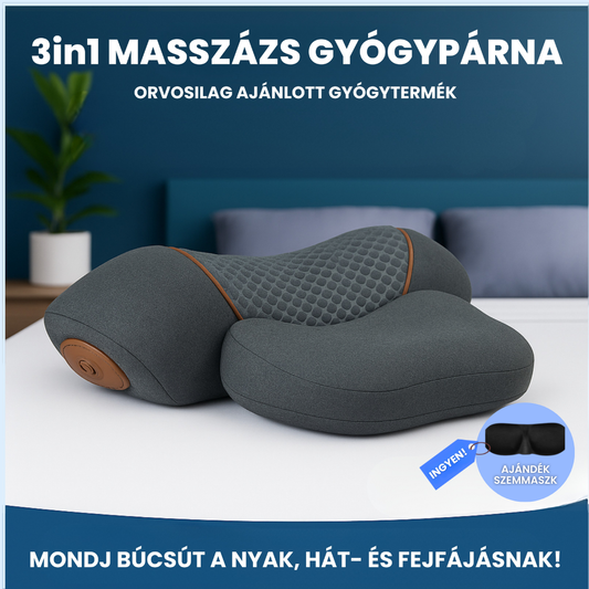 3in1 Masszázs Gyógypárna