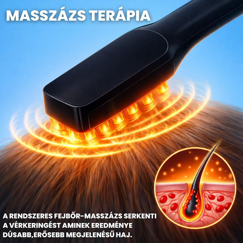 4in1 Gyógyterápiás Fésű