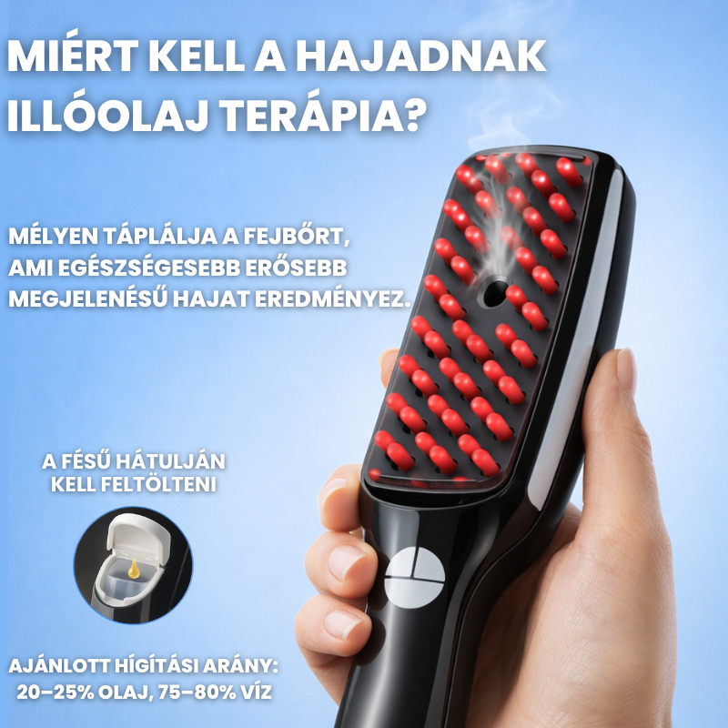 4in1 Gyógyterápiás Fésű