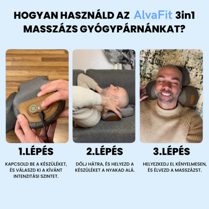 3in1 Masszázs Gyógypárna