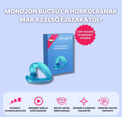 Alváskomfort Horkolásgátló