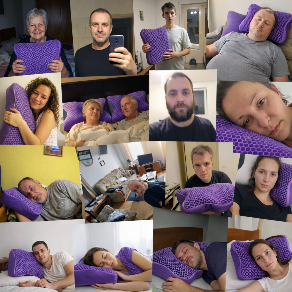 Gélrácsos Ergonomikus Párna